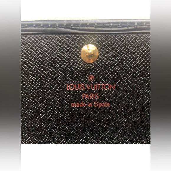 SOLD Louis Vuitton Sarah Leather Wallet. Black. Never used. - Picture 5 of 6